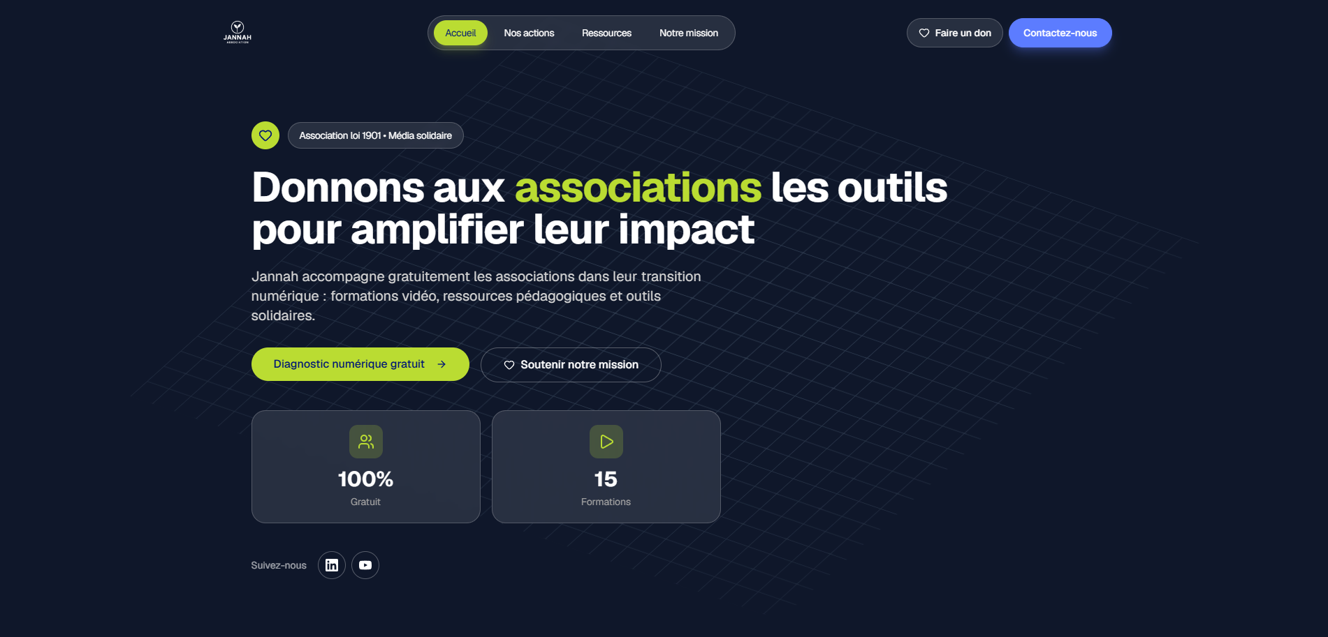 Jannah Association — Association / Média solidaire